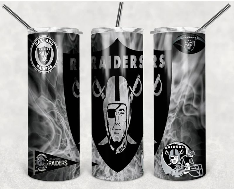 NFL Sport Las Vegas Raiders Stainless Steel 20 Oz Straight Cup NACA160