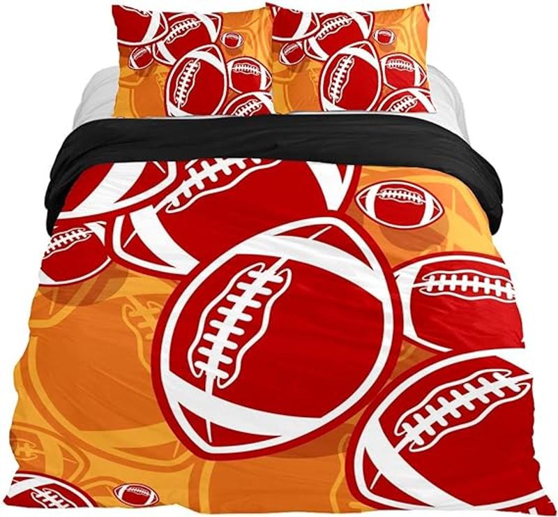 Sport Football Bedding Set Cover Design 3D NABW372 GladysClothing