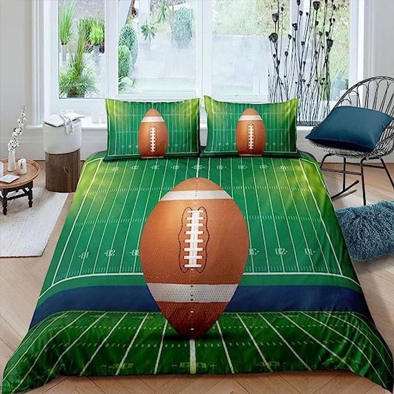 Sport Football Bedding Set Cover Design 3D NABW386 GladysClothing