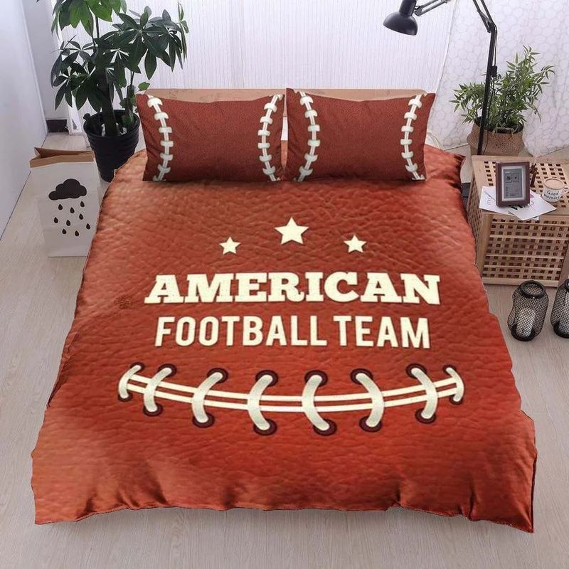 Sport Football American Football Team Bedding Set Cover Design 3D