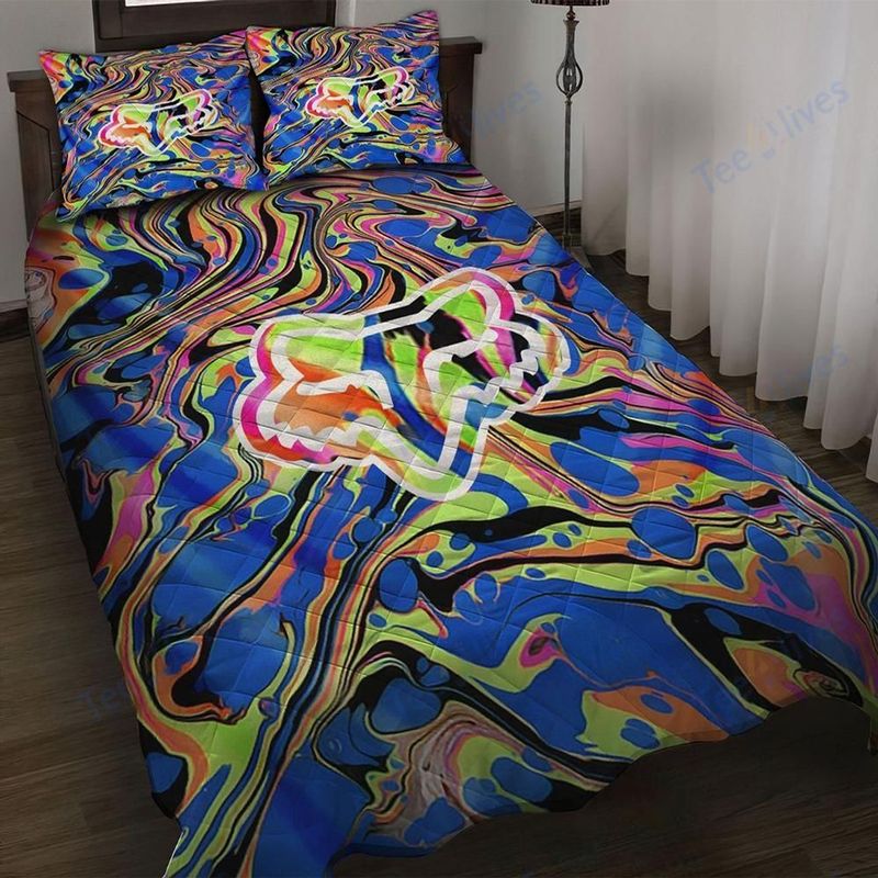 Fox Racing Bedding Set Cover Design 3D NML182 GladysClothing