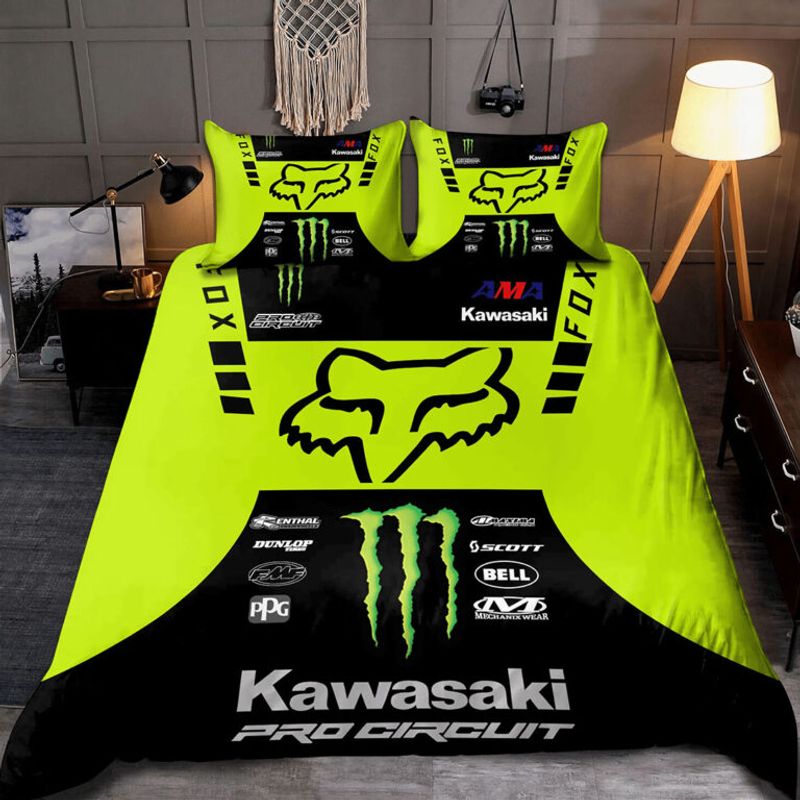 Fox Racing Bedding Set Cover Design 3D NML186B GladysClothing