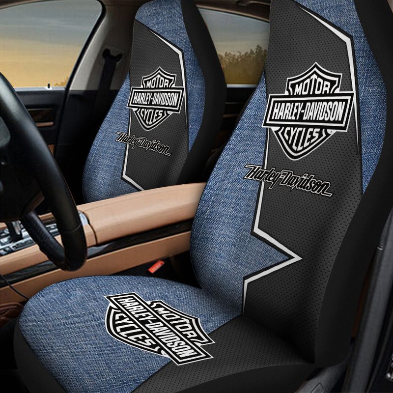 HARLEY DAVIDSON CAR SEAT COVERS NABG48 GladysClothing Print On Demand Store