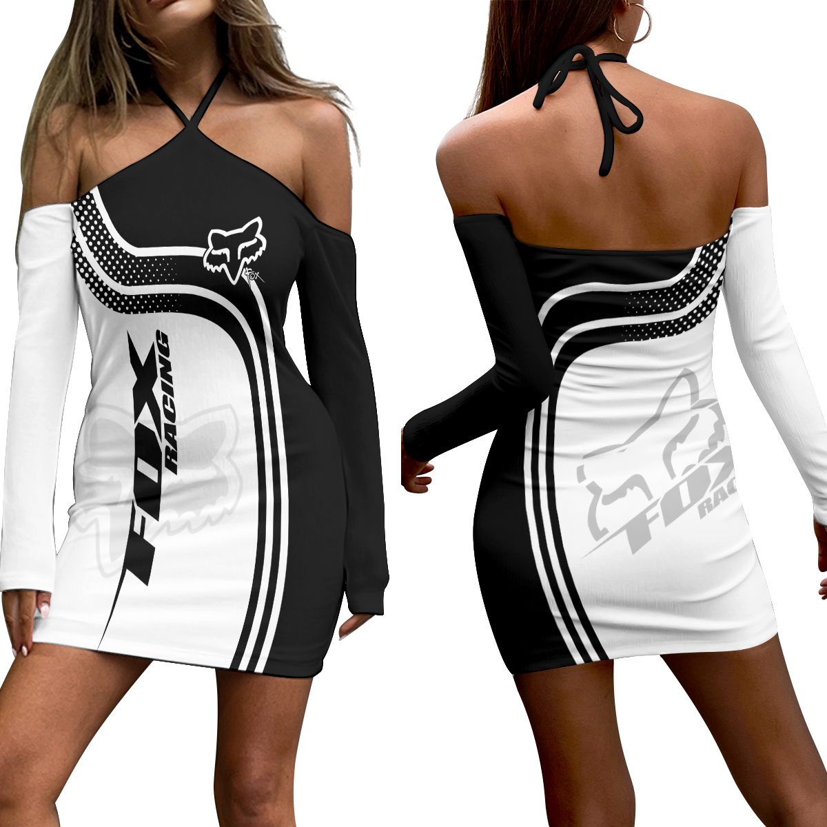 FR Women's Halter Lace-up Dress 25