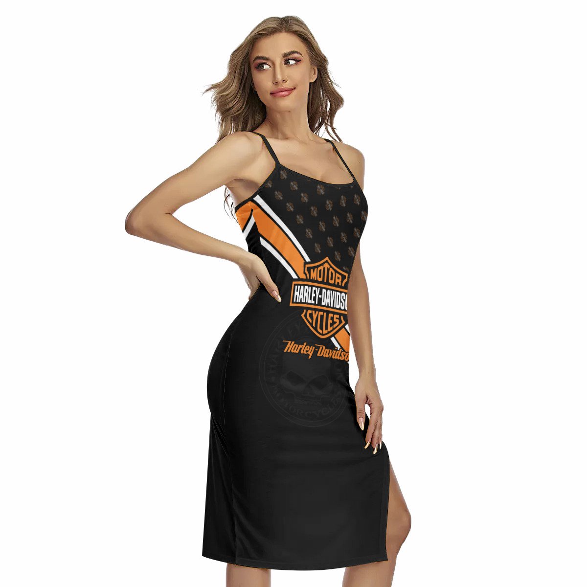 Harley Davidson Women's Back Cross Cami Dress VD15