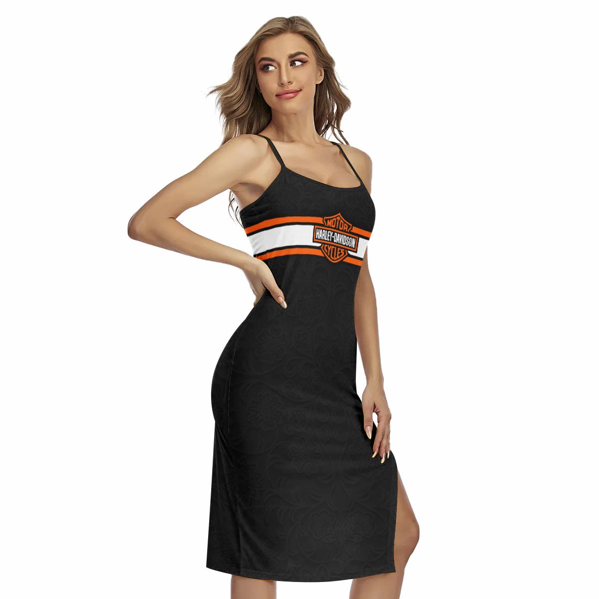 Harley Davidson Women's Back Cross Cami Dress VD16